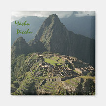 Machu Picchu Souvenir Réfrigérateur Magnet