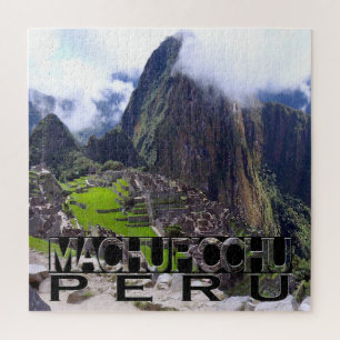 Machu Picchu Square Puzzle Legpuzzel