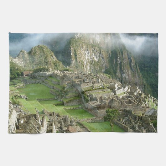 machu picchu theedoek (Horizontaal)