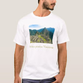 MACHU PICCHU VACATIONS T-SHIRT (Voorkant)