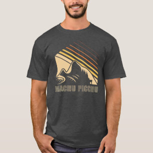Machu Picchu Verwoeste stad van de Inca in Peru Zu T-shirt
