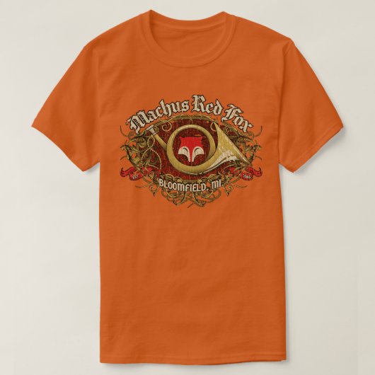 Machus Red Fox 1965 T-shirt (Design voorkant)