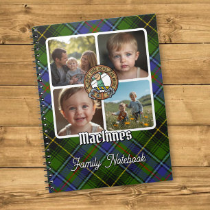 MacInnes familiefotocollage Notitieboek