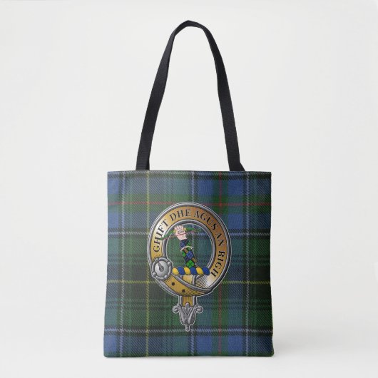 MacInnes Tartan & Badge Draagtas (Voorkant)