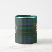 MacInnes Tartan & Badge Mok (Midden)