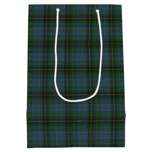 MacInnis Hunting Ancient Scottish Tartan Medium Cadeauzakje (Achterkant)