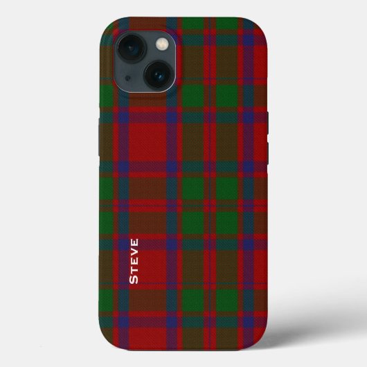 MacIntosh Clan Tartan Pset Case-Mate iPhone Case (Achterkant)