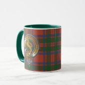 MacIntosh Tartan & Badge Mok (Voorkant links)