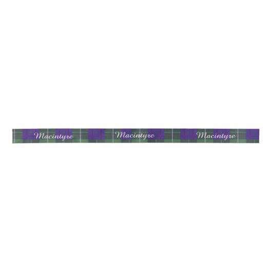 Macintyre clan Pset Scottish tartan Lint (Voorkant)