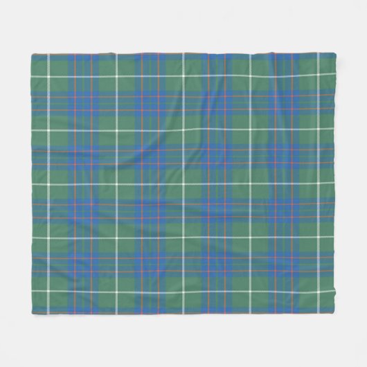 MacIntyre Jacht Ancient Plaid Fleece Deken (Voorkant (Horizontaal))