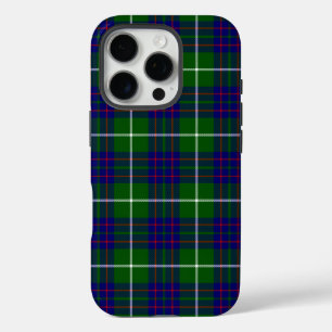 MacIntyre tartan green blue plaid iPhone 16 Pro Hoesje