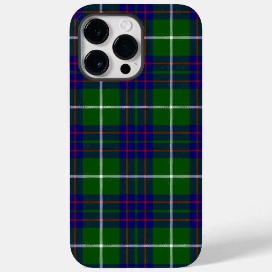 MacIntyre tartan green blue plaid Case-Mate iPhone Case (Achterkant)