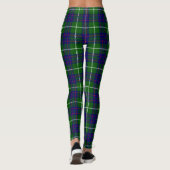 MacIntyre tartan green blue plaid Leggings (Achterkant)