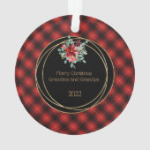 MacIvor Modern Original Scottish Tartan Ornament (achterkant)