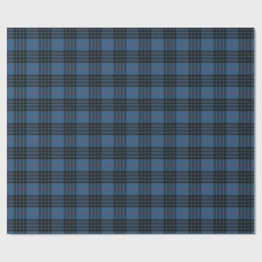 MacKay Blue Ancient Original Scottish Tartan Cadeaupapier (Vlak)