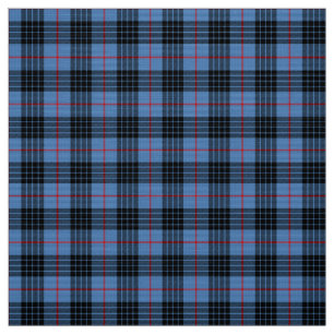 MacKay Blue Tartan Stof