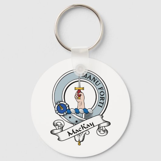MacKay Clan Badge Sleutelhanger (Voorkant)