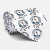 MacKay Clan Badge Stropdas (Opgerold)