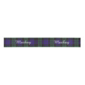 Mackay clan Pset Scottish tartan Grosgrain Lint (Voorkant)