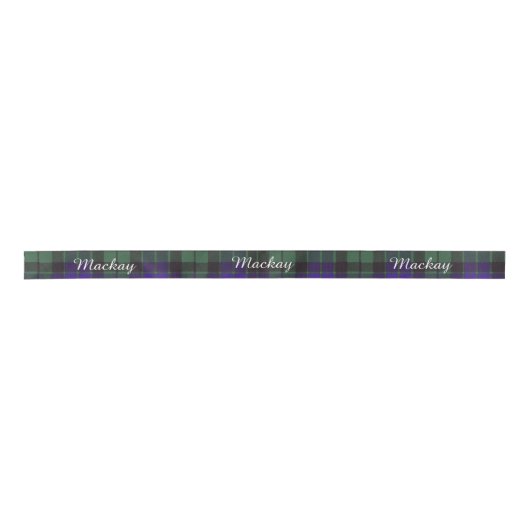 Mackay clan Pset Scottish tartan Lint (Voorkant)