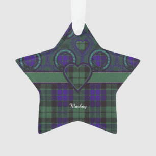 Mackay clan Pset Scottish tartan Ornament