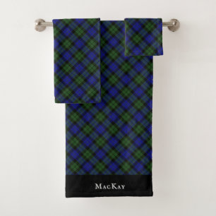MacKay Green Scottish Clan Tartan Plaid