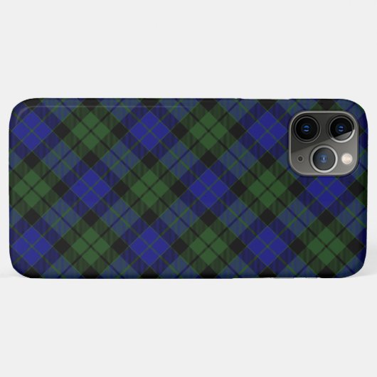 MacKay Green Scottish Clan Tartan Pset Case-Mate iPhone Case (Achterkant (horizontaal))