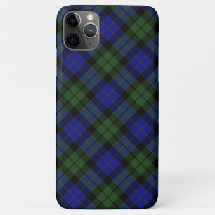 MacKay Green Scottish Clan Tartan Pset iPhone 11 Pro Max Hoesje