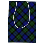 MacKay Green Scottish Clan Tartan Pset Medium Cadeauzakje (Achterkant)
