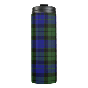 MacKay Green Scottish Clan Tartan Pset Thermosbeker
