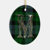 MacKay Pset Monogram-versiering Keramisch Ornament (Rechts)