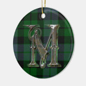 MacKay Pset Monogram-versiering Keramisch Ornament (Links)
