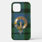 MacKay Tartan & Badge Case-Mate iPhone Case (Achterkant)