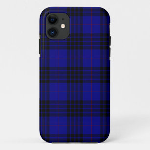 MacKay tartan blauwe schol iPhone 11 Hoesje