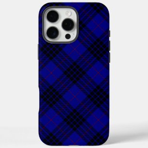 MacKay tartan blauwe schol iPhone 16 Pro Max Hoesje