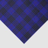 MacKay tartan blauwe schol Tissuepapier (Detail)