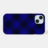 MacKay tartan bleu noir plaid (Verso Horizontal)