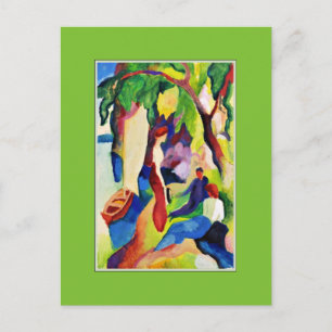 Macke - Vrouwen aan het meer Briefkaart