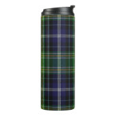 MacKellar Tartan Aangepaste thermische trommel Thermosbeker (Gedraaid links)