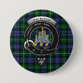 MacKenzie Clan Badge Buttonnen Ronde Button 7,6 Cm (Voorkant)