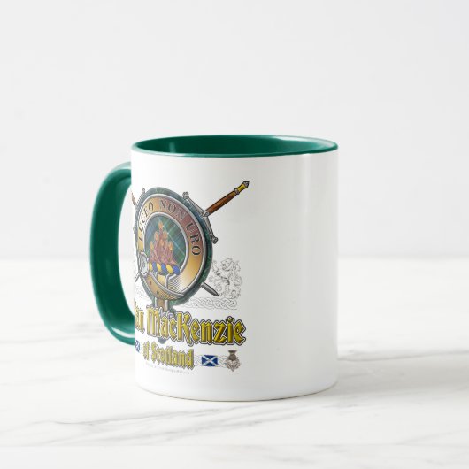 MacKenzie CLan Badge Mok (Voorkant links)