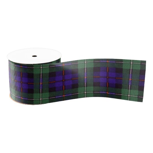 Mackenzie clan Pset Scottish tartan Grosgrain Lint (Spoel)