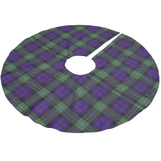 Mackenzie clan Pset Scottish tartan Kerstboom Rok (Gekanteld)