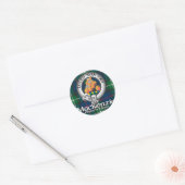 Mackenzie Clan Ronde Sticker (Envelop)