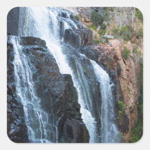 Mackenzie Falls, Grampian National Park, Victoria Vierkante Sticker