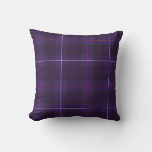 mackenzie paarse tartan Kerstmis Schots Schotland Kussen