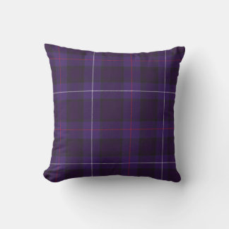 mackenzie purple tartan christmas Scottish Scotla Kussen