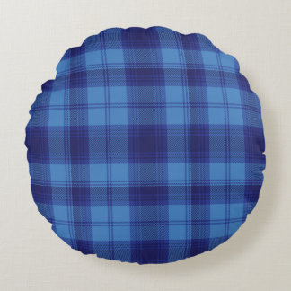 mackenzie purple tartan christmas Scottish Scotla Rond Kussen