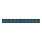 MacKenzie tartan blauwe groene vleid Grosgrain Lint (Voorkant)