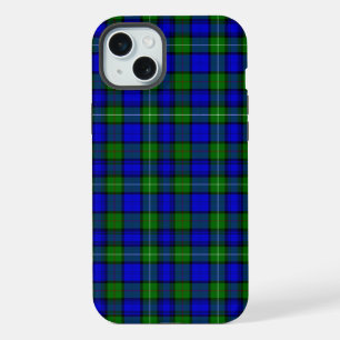 MacKenzie tartan bleu vert plaid